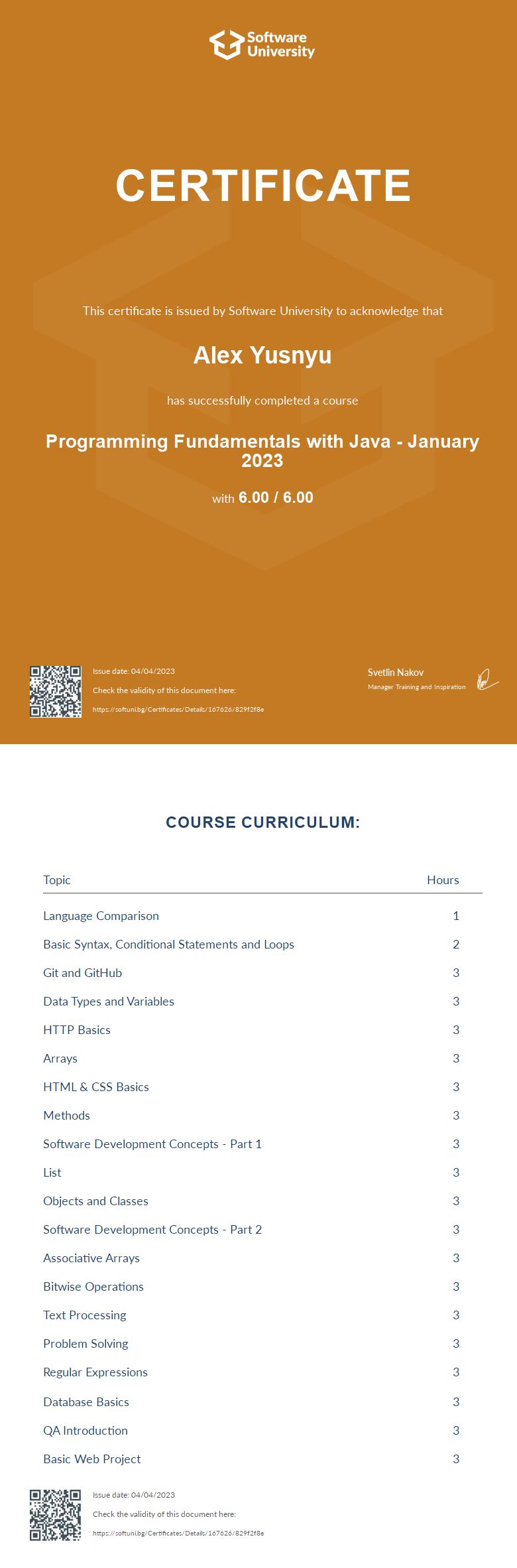 Certificate Image