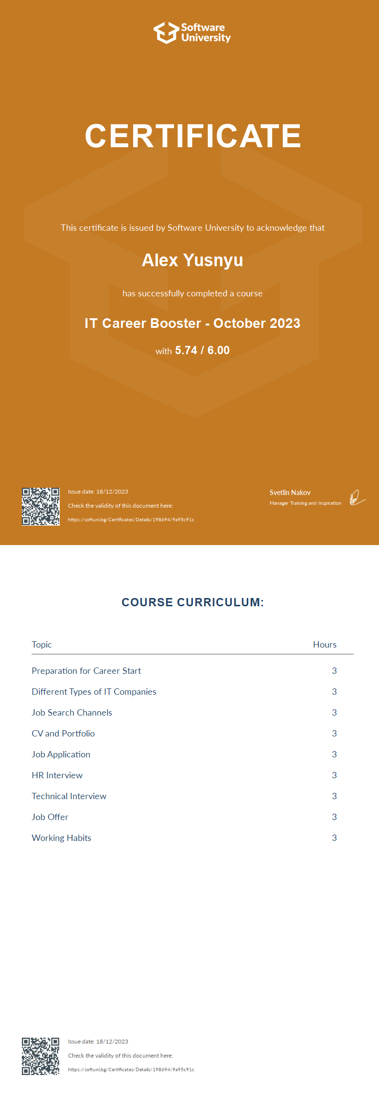 Certificate Image