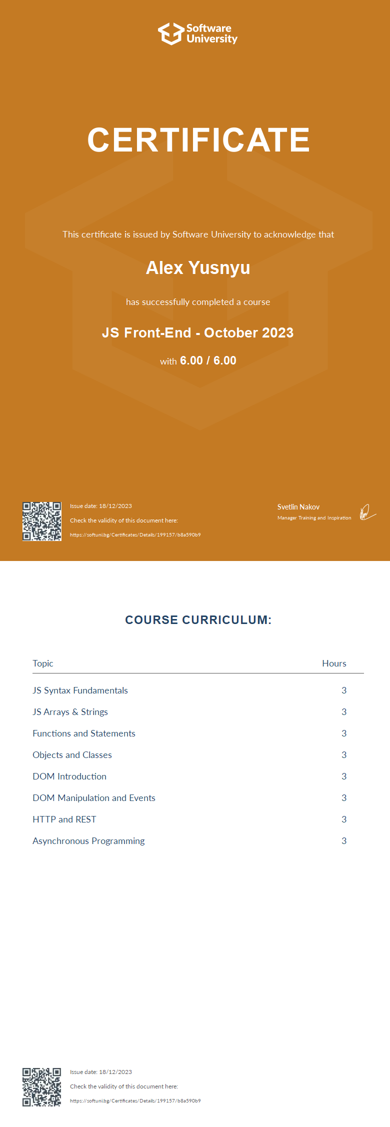 Certificate Image