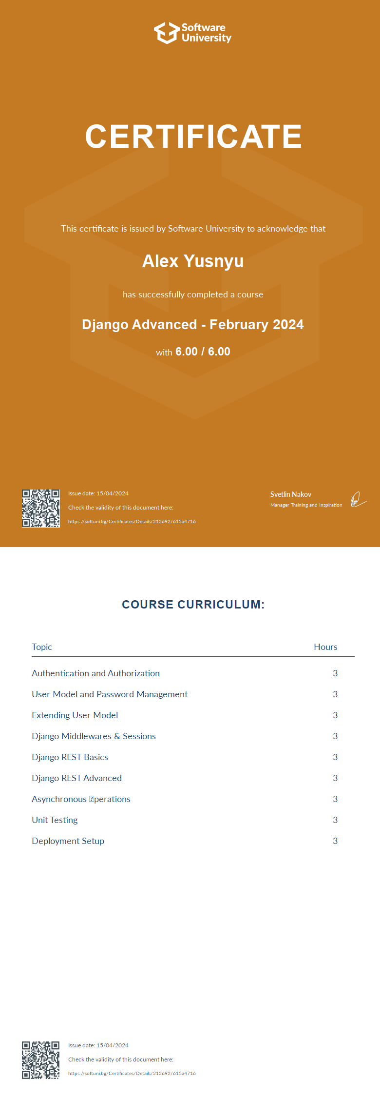 Certificate Image